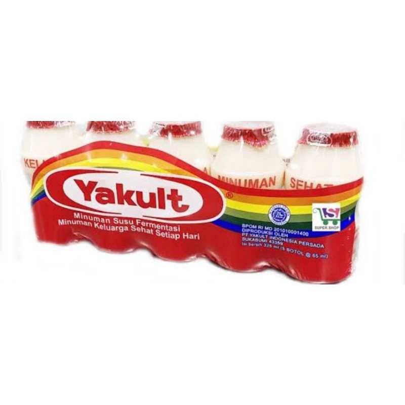 

yakult minuman yogurt isi 5pcs