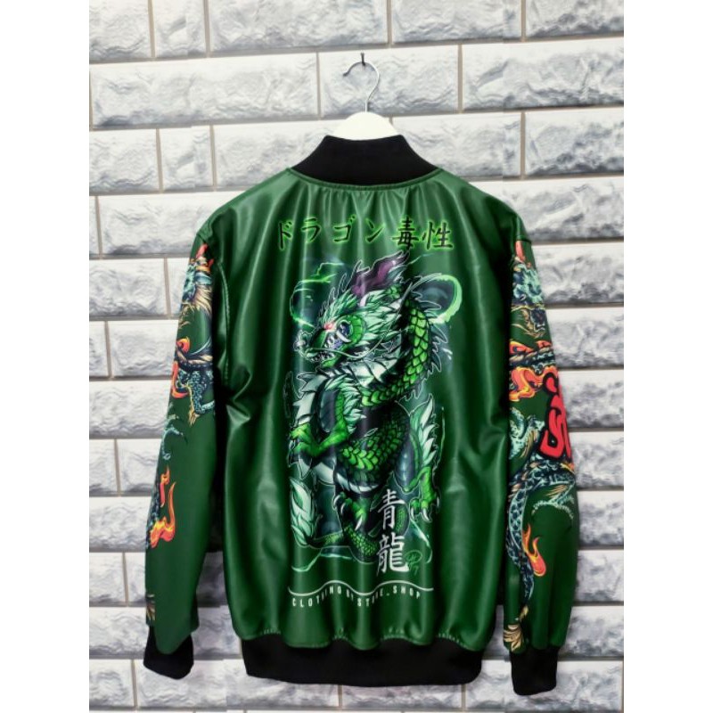 Sukajan Jaket Sukajan Metalik Tebal Warna Cerah Pria Wanita L XL