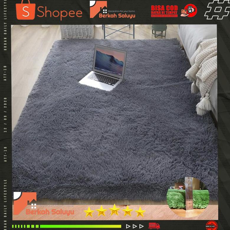 KARPET BULU RASFUR UKURAN 160X100X3.5CM TERLARISSSS...,,,,,