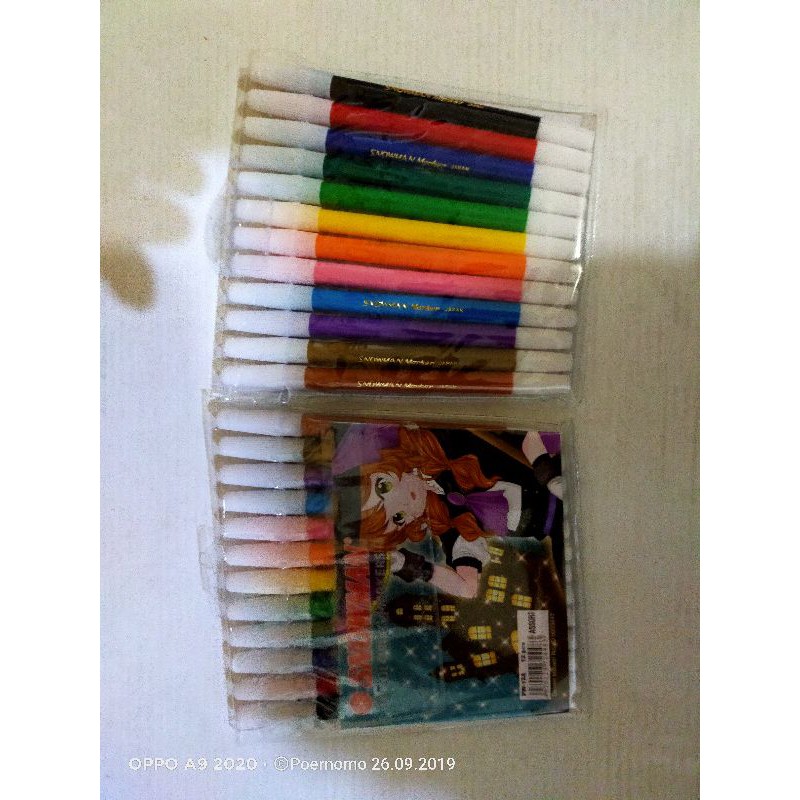 

Spidol snowman kecil 12 warna