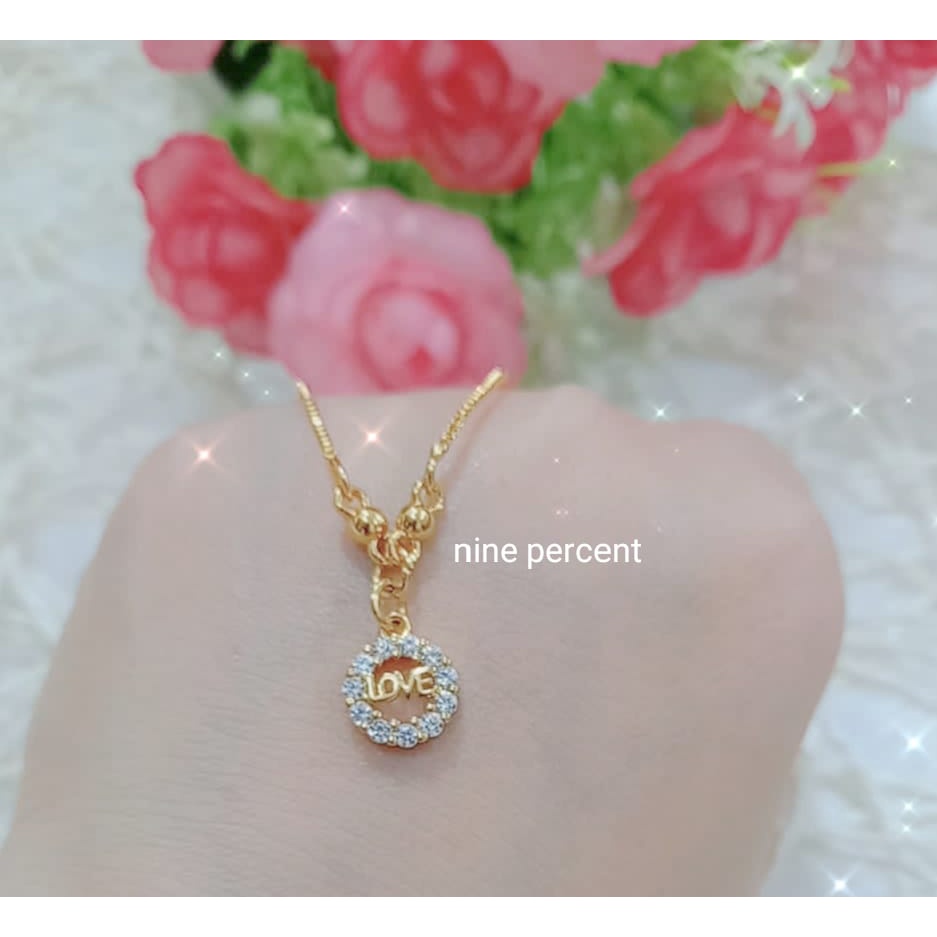 Kalung Anak Perempuan Xuping Gold Liontin Permata  *01