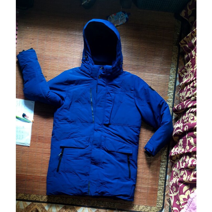 jaket outdoor M LIMITED bulang parka tebal waterproof down jacket pendaki gunung