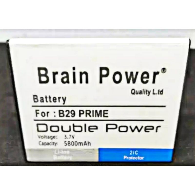 Baterai batre battrey brancode brandcode B29 prime double ic brain power