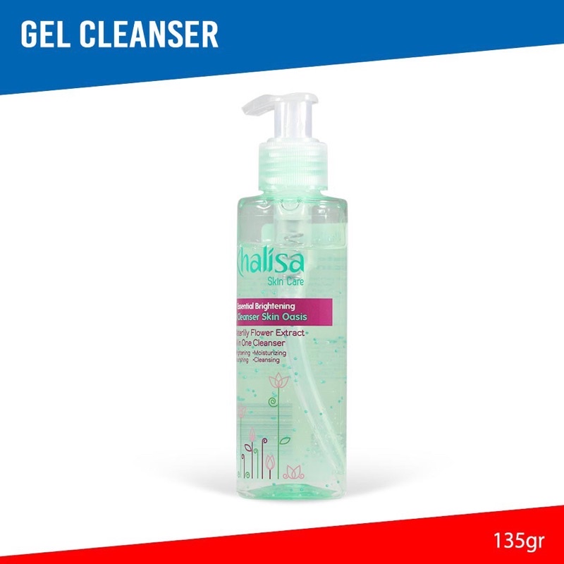 KHALISA ESSENTIAL BRIGHTENING GEL CLEANSER SKIN OASIS 135gr