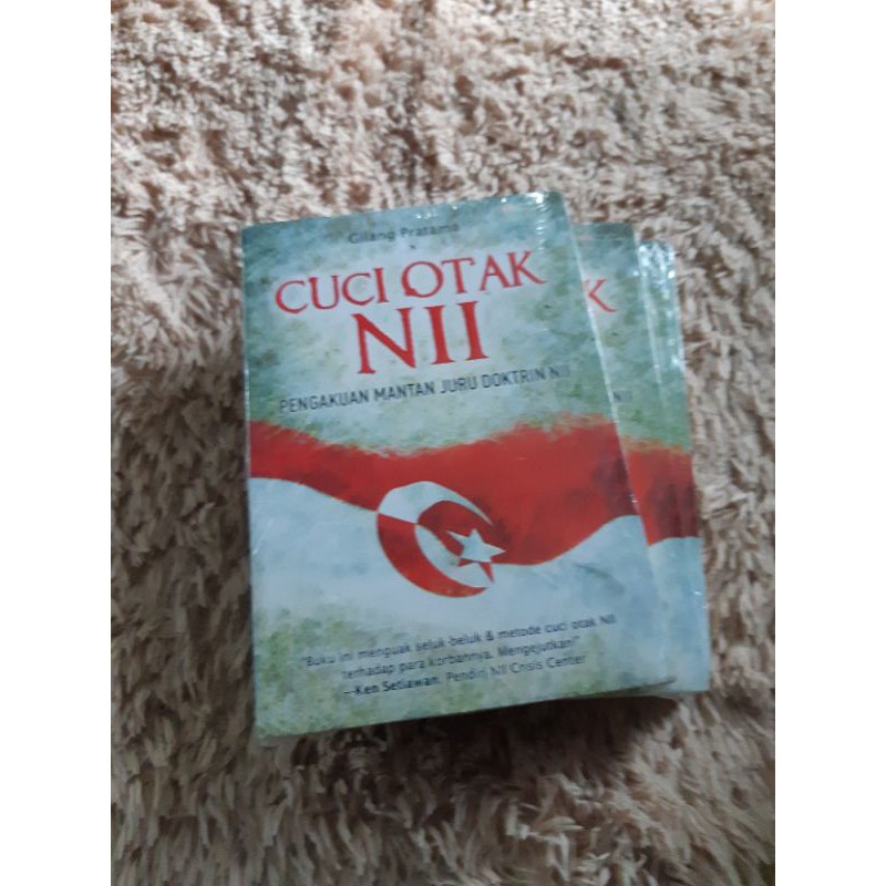 Buku original NII, cuci otak NII