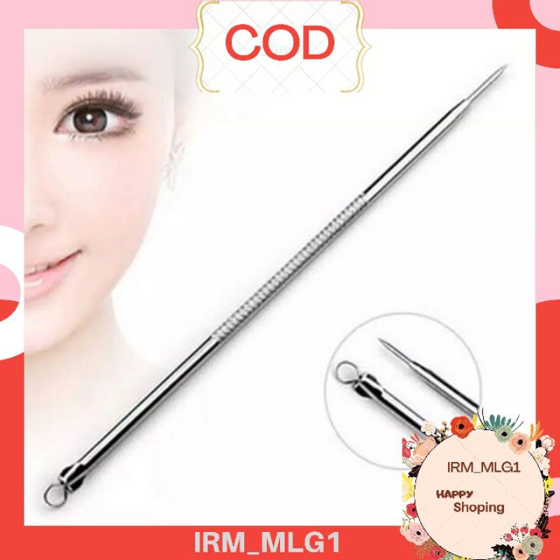Alat Pencet Komedo / Pinset Pembersih Blackhead / Penjepit Komedo Acne Facial