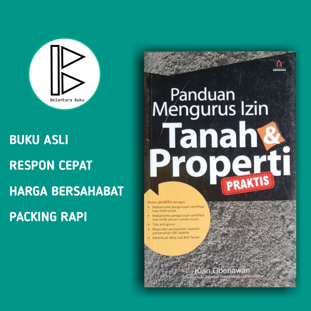 Jual Panduan Mengurus Tanah & Properti | Shopee Indonesia