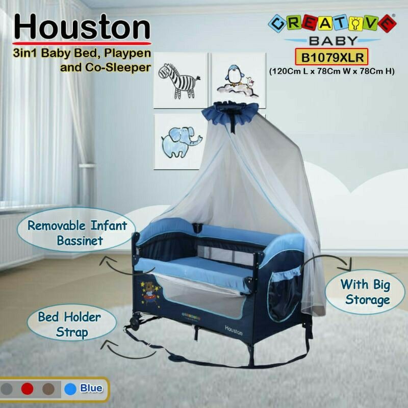 Creative Baby Box Houston B1079XLR / Creative Box Bayi Houston B1079XLR