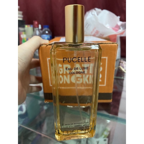 Pucelle - Lucent, eau de luxe cologne, preloved, parfum mewah gold