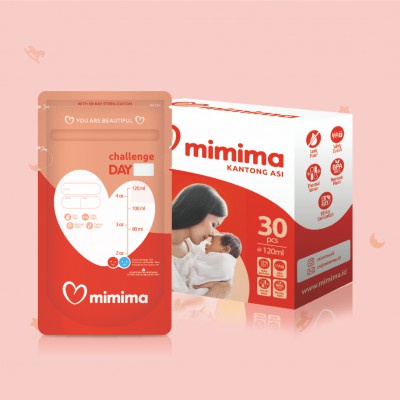 MIMIMA Kantong ASI / Kantung Susu 120 ml Isi 30 pcs