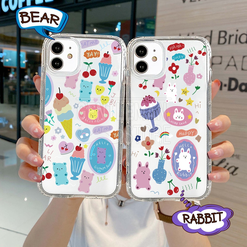 CASE CLEAR PRINT INFINIX NOTE 11 NFC NOTE 11 PRO NOTE 11S NOTE 8 SMART 5 SMART 6