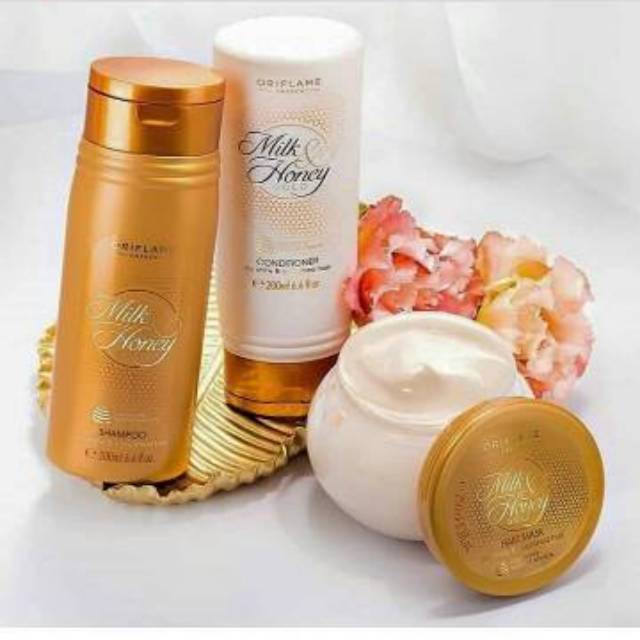 Perawatan Rambut Milk &amp; honey Gold Shampoo / Conditioner / Hair mask