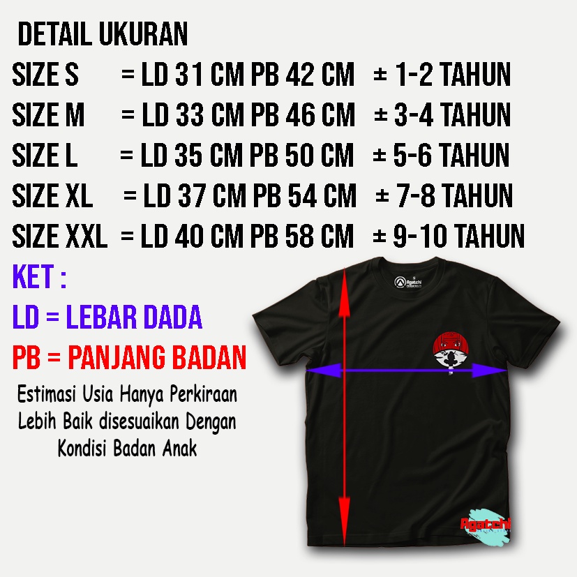 Baju Kaos Atasan Anak Laki-Laki Anime Naruto Shipuden Uchiha Itachi