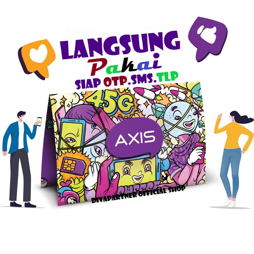 Axis Siap OTP Fresh Aktif By Order 3bulan | Shopee Indonesia