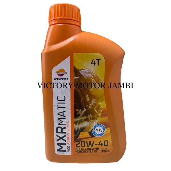 OLI MESIN REPSOL MXR MATIC 20W-40 0,8L REPSOL OIL
