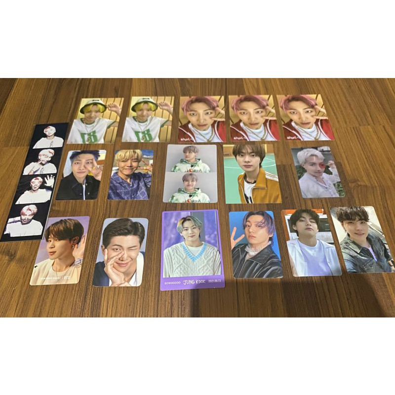 PHOTOCARD BTS OFFICIAL,BUTTER,SAMSUNG