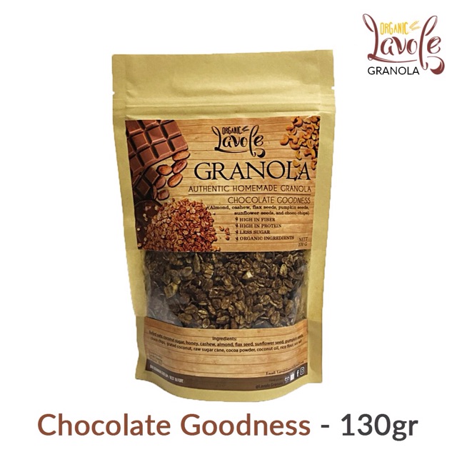 

Lavole Granola - Chocolate Goodness 130gr
