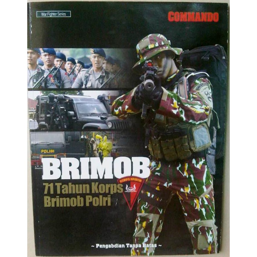 (Terlaris) Commando Edisi Khusus : Brimob 71 Tahun Korps Brimob Polri