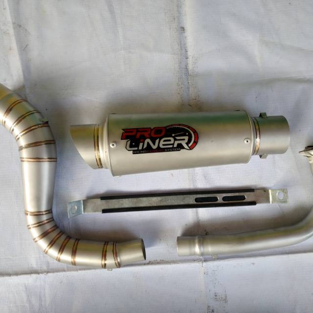 Knalpot racing proliner allmetic motor beat Mio Vario fi sporty
