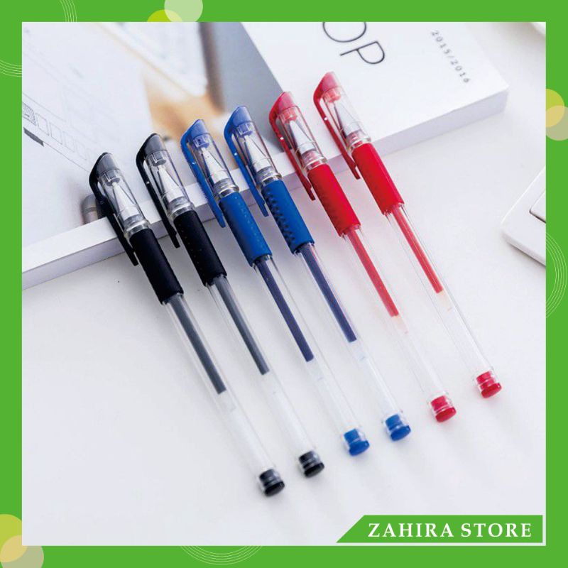 

Pulpen Gel 0.5 mm Bolpoint Murah Bulpen Pena Gel