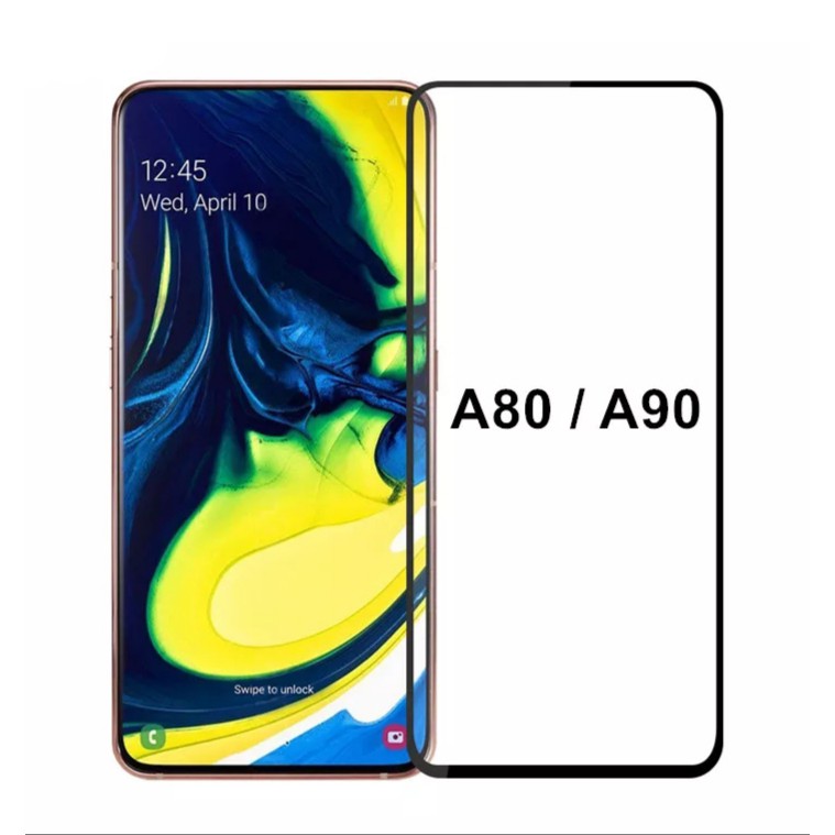 Tempered Glass Samsung A80 - A40 Full Cover - Tempered Full Cover