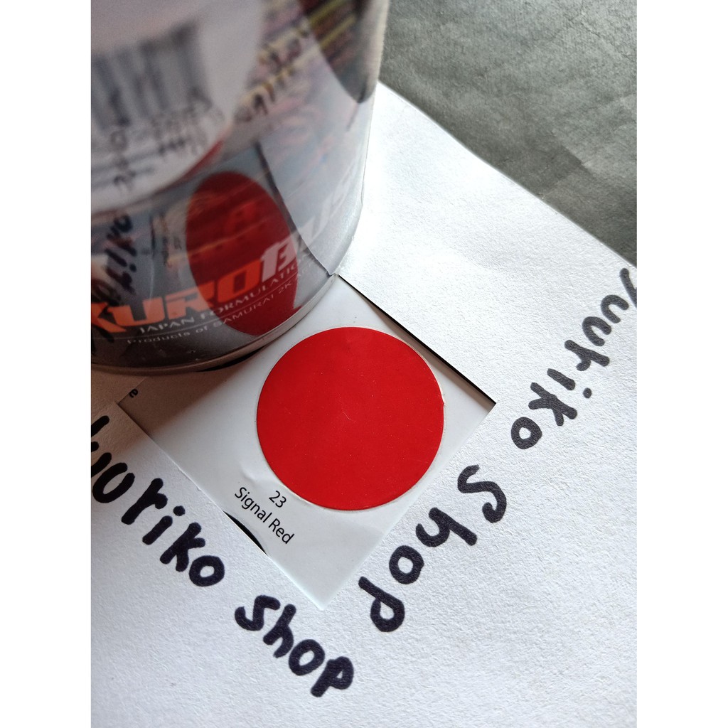 Pilok Samurai Cat samurai paint Red 23 pilox cat semprot merah terang