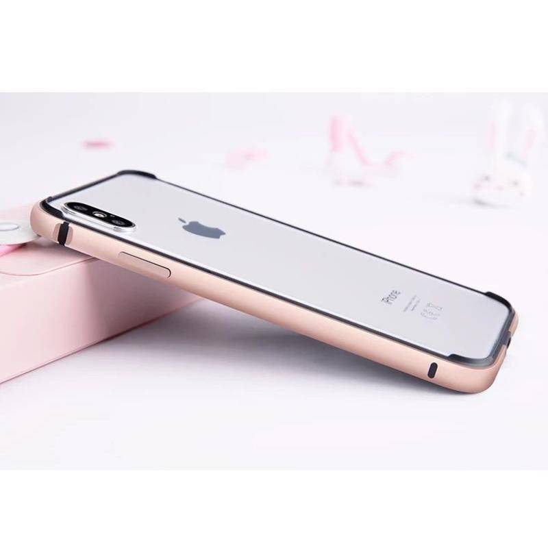 Soft Case Silikon Frame Bumper Metal Aluminum Cover iPhone 11 Pro X XR XS Max 8 7 Plus