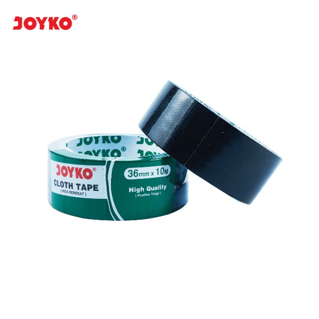 

Cloth tape Joyko CLT-03 Ukuran 1 ½ inchi 36 mm x 10 mm Kain Lakban Hitam SATUAN - SHSNP