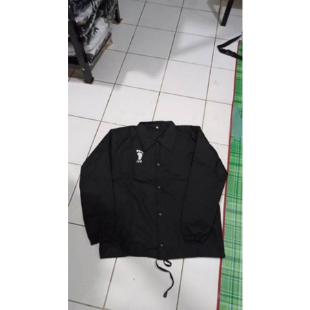 jaket anime haikyuu karusuno team ics versi jaket coach