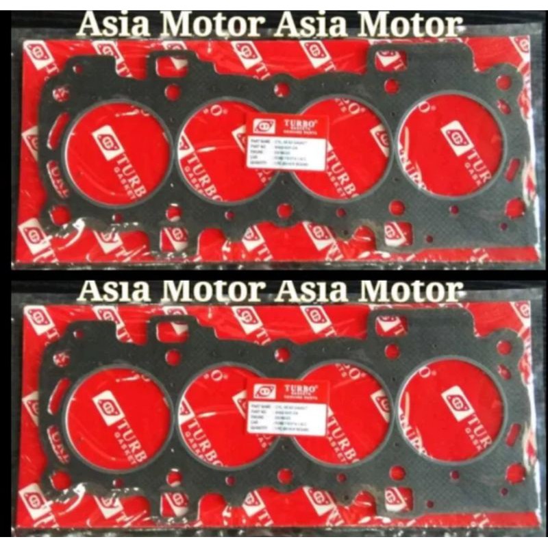 Packing Gasket Cylinder Head Ford Fiesta 1.6 1600 cc Paking Pack Head Fiesta 1600cc