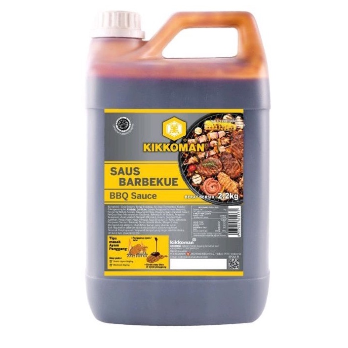 

Kikkoman Barbeque BBQ HALAL Jerigen 2 Liter