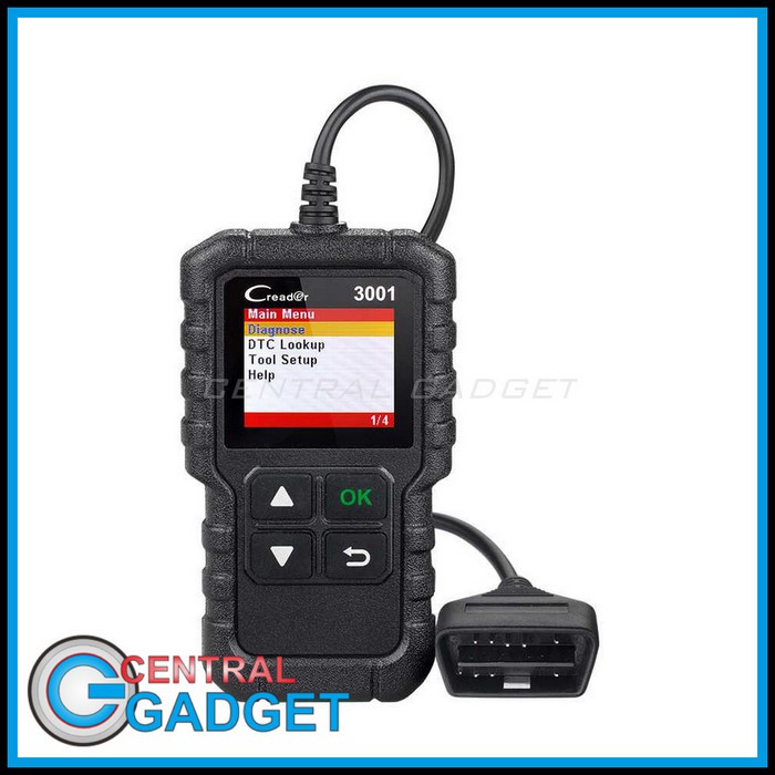LAUNCH Scanner Diagnostic Mobil OBDII (ORIGINAL) - 3001