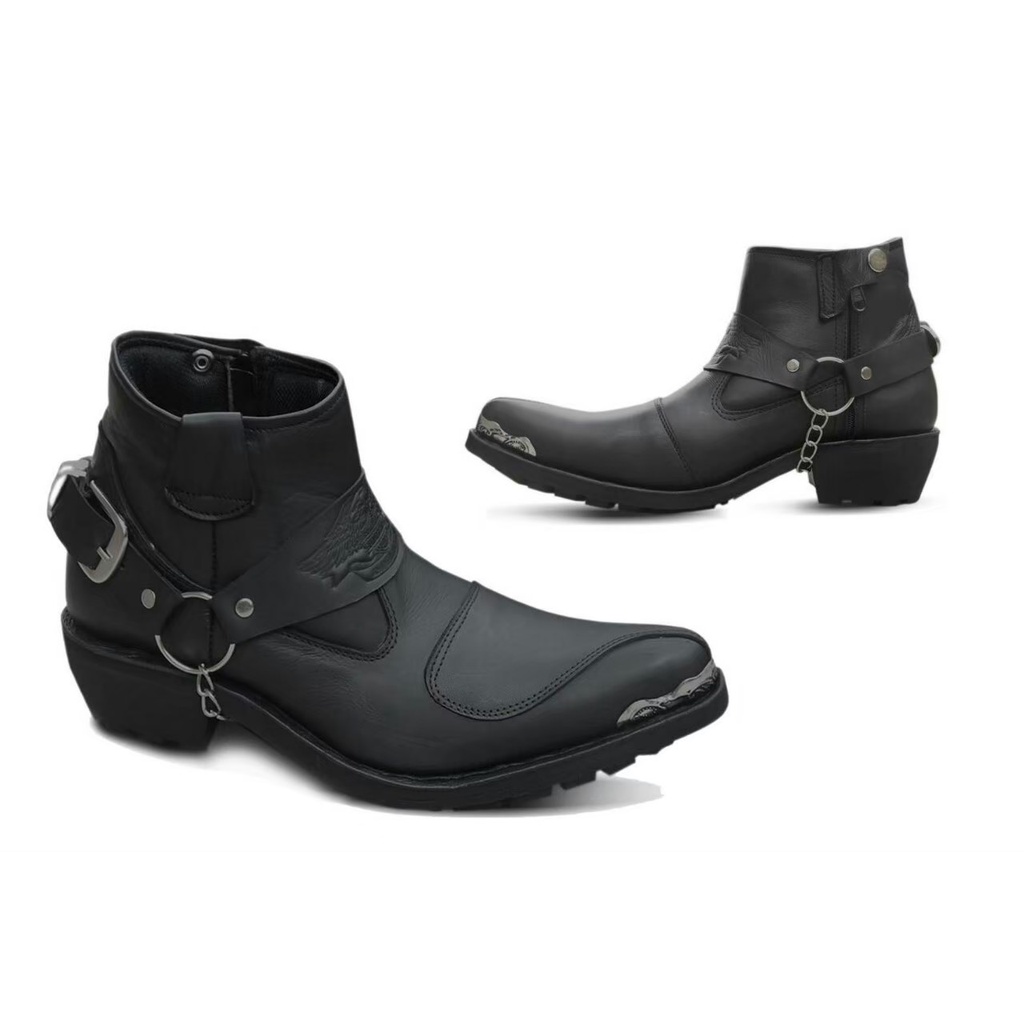 BURAY X SEPATU BOOTS SAFETY PRIA LOAFER DEWASA WARKA KULIT MOTORAN CASUAL FORMAL BOOT FASHION PRIA KERJA KANTOR GURU PNS PESTA RESMI NYAMAN || BOOT PRIA PANSUS BERKUALITAS 2022