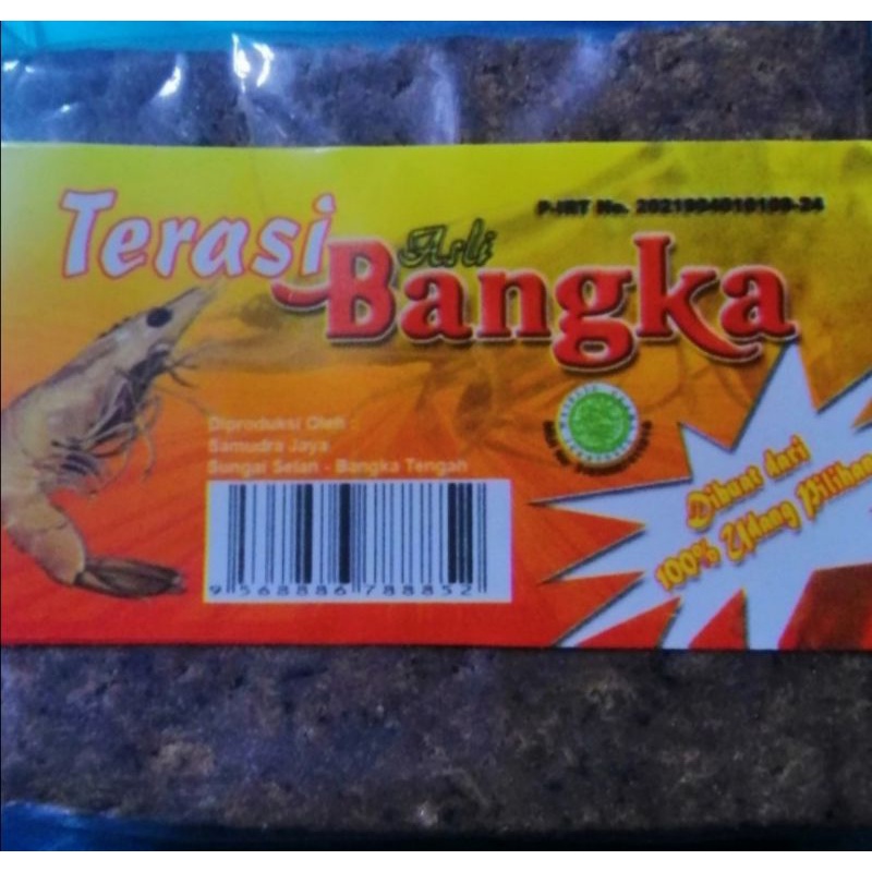 

terasi bangka asli