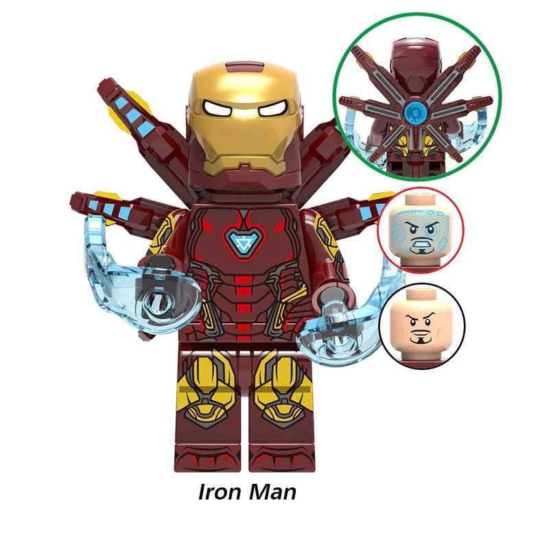 Mainan Anak Building Block Iron Man Action Figure X1320