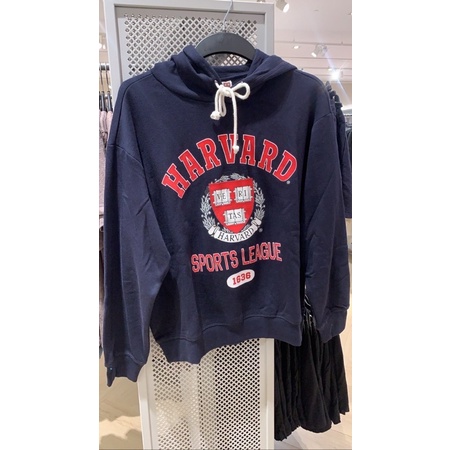 hoodie Harvad university HNM original wanita