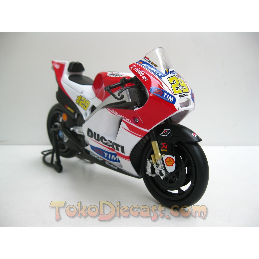 gratis MotoGP Iannone Ducati 2015 - Diecast Miniatur Replika Newray 1:12 Low Price