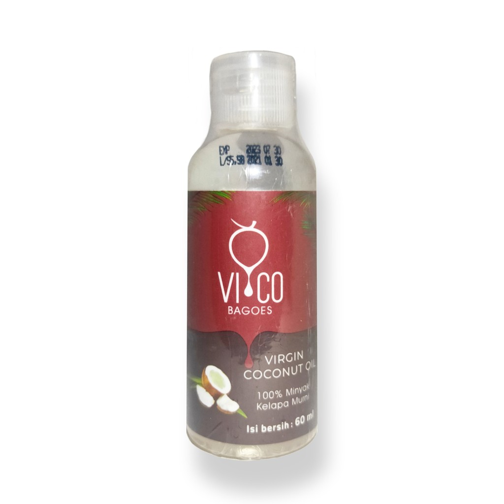 

Vico Bagoes Virgin Coconut Oil, Minyak Kelapa VCO 50ml