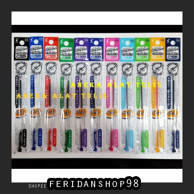 

FR15 PULPEN PILOT COLETO HI-TEC-C BEST REFILL BY FERIDANSHOP98
