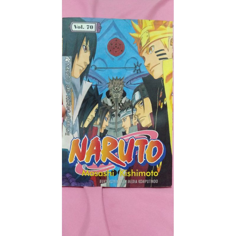 komik naruto original vol.70