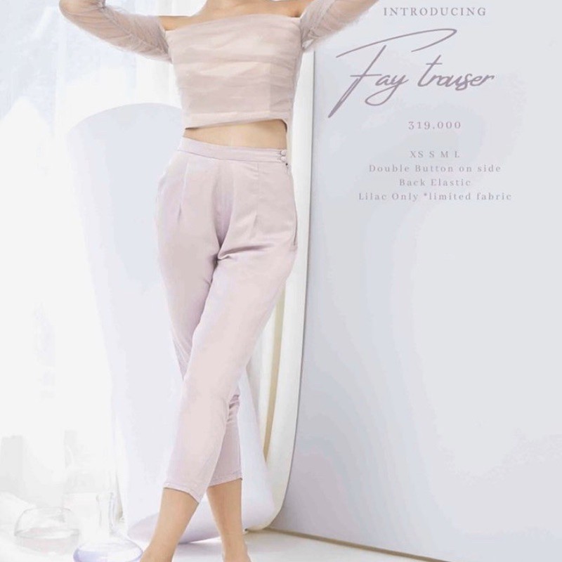 (New) ComaLabel Fay Trouser / Coma Pants