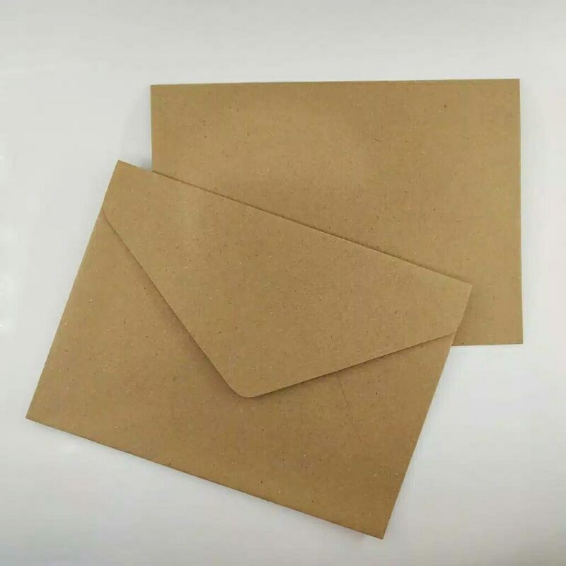 

A6 Amplop Vintage Kraft 125gr