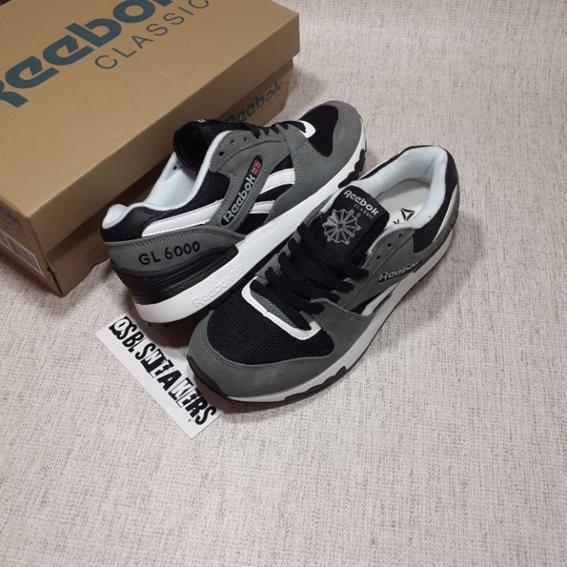Reebok Gl 6000 Grey Black White