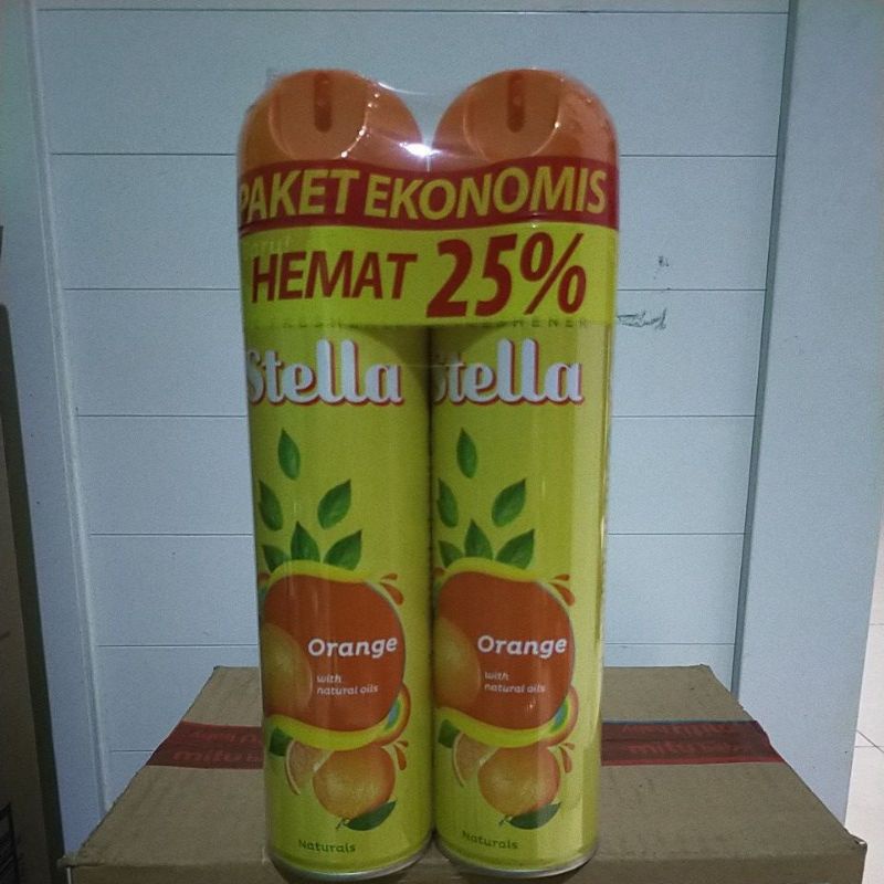 STELLA PENGHARUM RUANGAN (2 X 400 ML)PAKET EKONOMIS