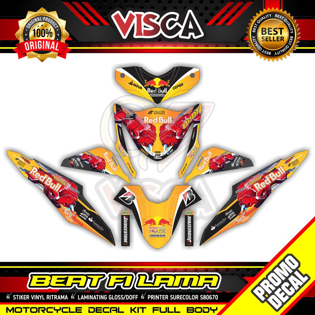 Decal Beat Fi 2013 Decal Beat Fi 2014 Decal Beat Fi 2015 Stiker Beat Fi 2013 2014 2015 Redbull