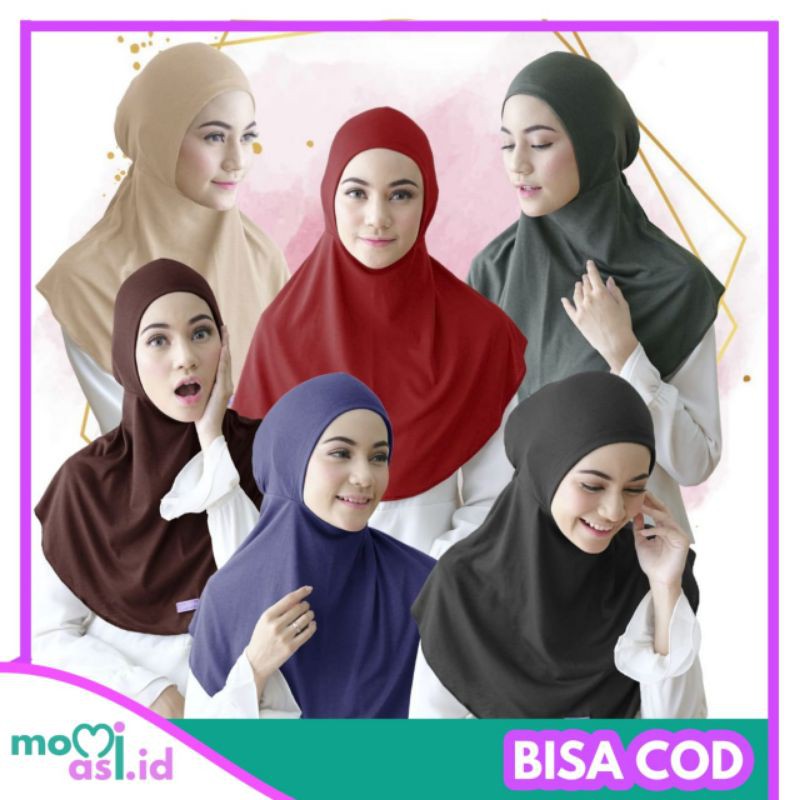 Inner hijab antem Ciput Daleman hijab Inner ninja krudung renang hitam