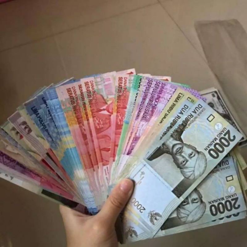 mainan duit duitan isi 300lembar