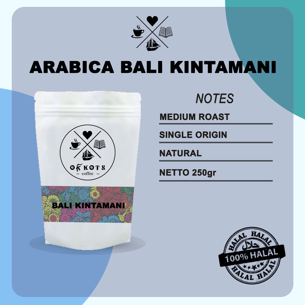 

Biji Kopi Arabica Bali Kintamani 250gr