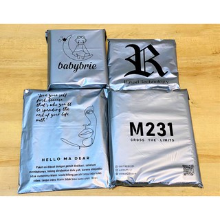 Polymailer 25x35cm Custom Sablon Harga per pcs Polymailer 25x35cm Custom Sablon Harga per pcs