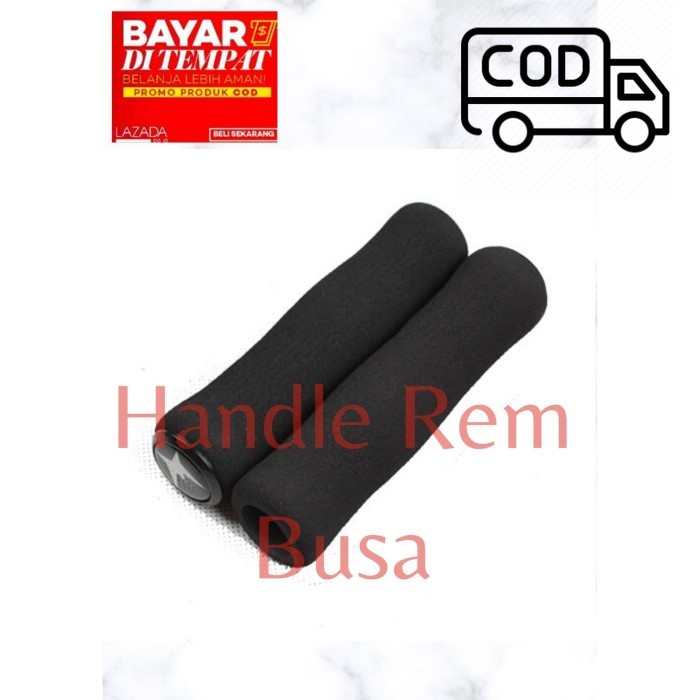 COD  hitam Busa handle rem universal